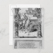 Epitaph van Margaret of Austria Briefkaart (Voorkant / Achterkant)