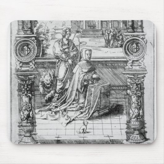 Epitaph van Margaret of Austria Muismat (Voorkant)