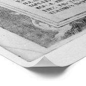 Epitaph van Margaret of Austria Poster (Hoek)