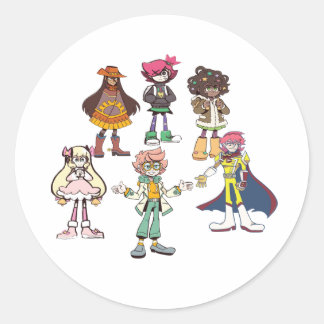 epithet gewist ronde sticker