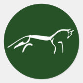 Epona Ronde Sticker (Voorkant)