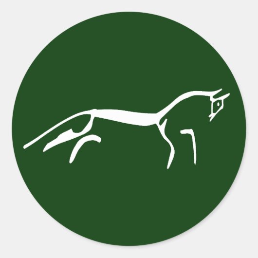 Epona Ronde Sticker (Voorkant)