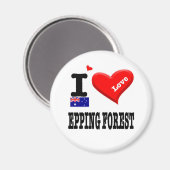 EPPING FOREST - I Love Magneet (Voorkant / Achterkant)