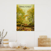 Epping Forest Travel Poster (Keuken)