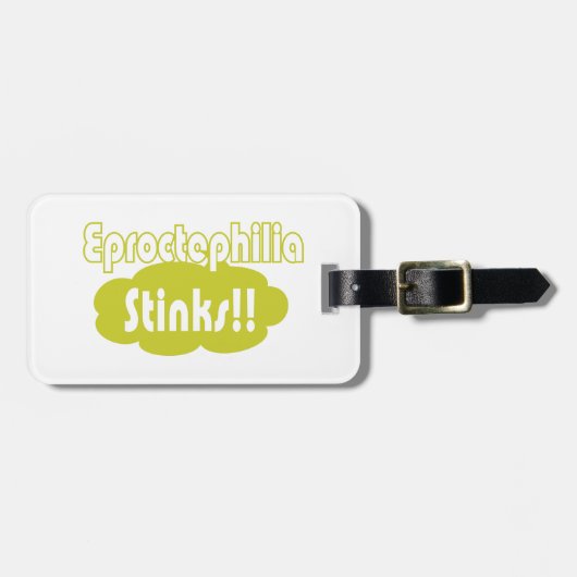 Eproctophilia Stinks! Bagagelabel (Voorkant horizontaal)