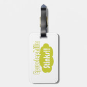 Eproctophilia Stinks! Bagagelabel (Achterkant verticaal)