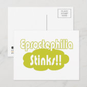Eproctophilia Stinks! Briefkaart (Voorkant / Achterkant)