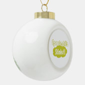Eproctophilia Stinks! Keramische Bal Ornament (Links)
