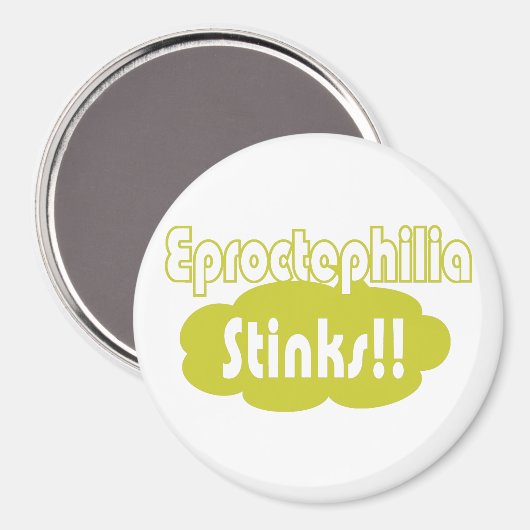 Eproctophilia Stinks! Magneet (Voorkant / Achterkant)
