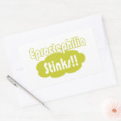 Eproctophilia Stinks! Rechthoekige Sticker (Envelop)
