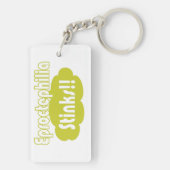 Eproctophilia Stinks! Sleutelhanger (achterkant)