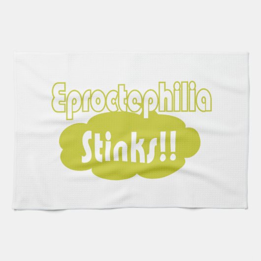 Eproctophilia Stinks! Theedoek (Horizontaal)