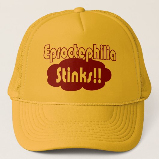 Eproctophilia Stinks! Trucker Pet (Voorkant)