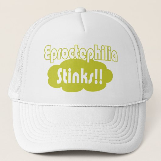 Eproctophilia Stinks! Trucker Pet (Voorkant)