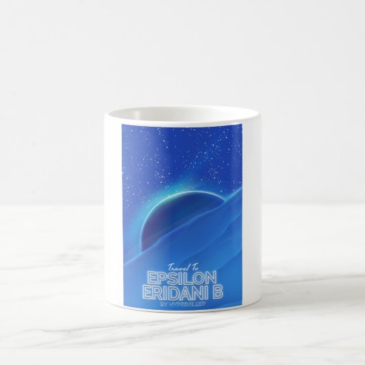 Epsilon Eridani b sciencefiction-reisposter Magische Mok (Center)
