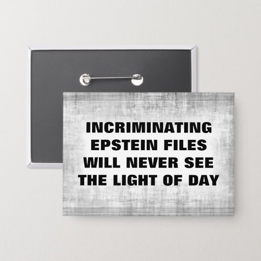Epstein Files Button (Voorkant / Achterkant)