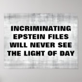 Epstein Files Poster (Voorkant)