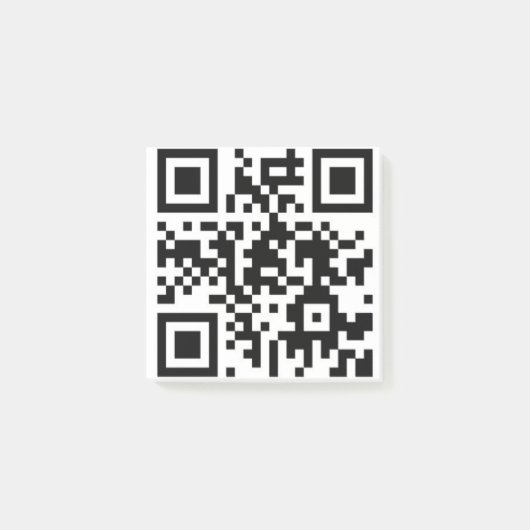 Epstein Trump Grand Jury Getuigenis QR-code Post-it® Notes (Voorkant)