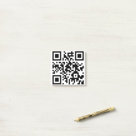 Epstein Trump Grand Jury Getuigenis QR-code Post-it® Notes (Op bureau)