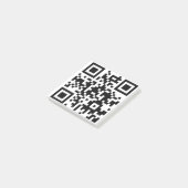 Epstein Trump Grand Jury Getuigenis QR-code Post-it® Notes (Schuin)