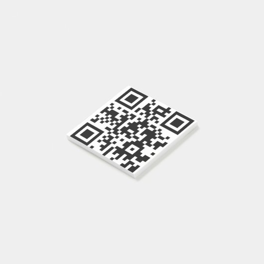 Epstein Trump Grand Jury Getuigenis QR-code Post-it® Notes (Schuin)