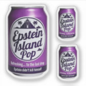 EPSTIEIN ISLAND STICKER (Voorkant)