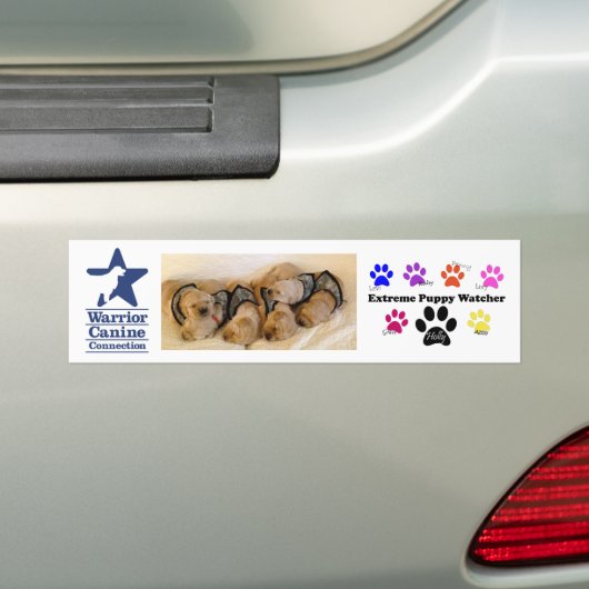 EPW Holly's Half Dozen bumper sticker (Op auto)
