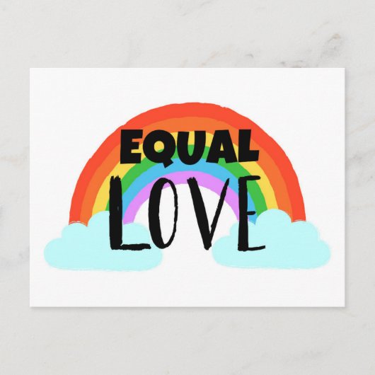 Equal Love Briefkaart (Voorkant)