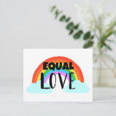 Equal Love Briefkaart (Staand voorkant)