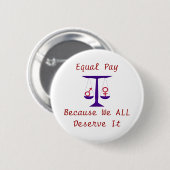 Equal Pay Button (Voorkant /achterkant)