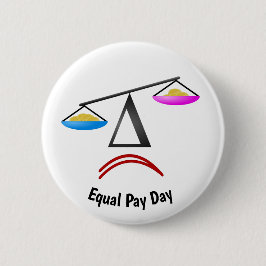 Equal Pay Day Ronde Button 5,7 Cm