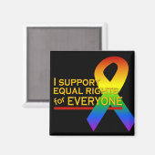 Equal Rights Support magnet (Voorkant / Achterkant)