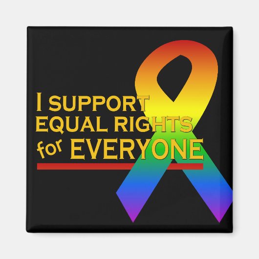 Equal Rights Support magnet (Voorkant)