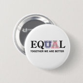 Equal UA 4 juli Button (Voorkant /achterkant)