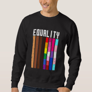 Equality Black Lgbt Pride Rainbow Lesbian Gay Bi T Trui