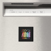 Equality Bookshelf Diversity Inclusion Kindness JU Magneet (Insitu (Vaatwasser))