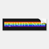 Equality Bumpersticker (Voorkant)