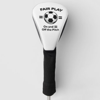 Equality Kickoff: Fair Play op en naast het veld Golfheadcover
