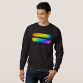 Equality LGBT Pride Awareness Month Gay Lesbian LG Trui (Voorkant volledig)