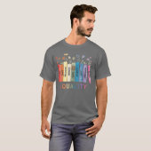 Equality Love Peace Inclusion Kindness Change Dive T-shirt (Voorkant volledig)