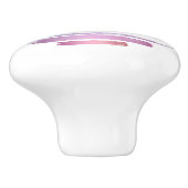 Equality Love Rainbow Brush Strokes LGBTQ ID656 Keramische Knop (Zijkant)