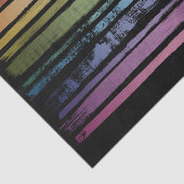 Equality Love Rainbow Brush Strokes LGBTQ ID656 Tissuepapier (Detail)