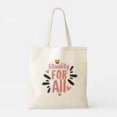 Equality Pride Month Tote Tas – Regenboog LGBTQ (Achterkant)