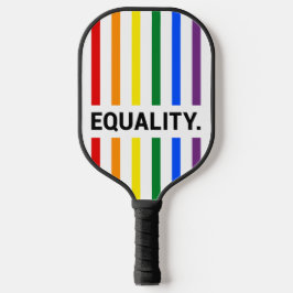 Equality Pride Rainbow Pickleball Paddle