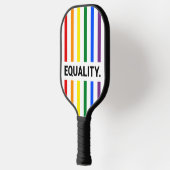 Equality Pride Rainbow Pickleball Paddle (Links)