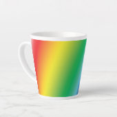 Equality Rainbow Pride Colours - Latte mok (Linkerhoek)