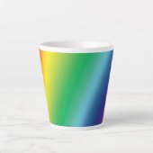 Equality Rainbow Pride Colours - Latte mok (Voorkant)