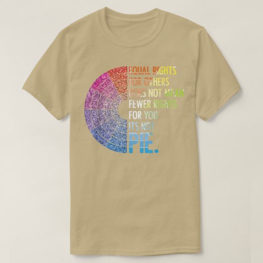 Equality Wheel Human Rights Feminist Lgbt-activist T-shirt (Design voorkant)
