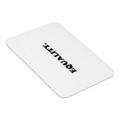 "equality" zwart wit Flexible Photo Magnet Magneet (Rechterzijde)