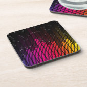 Equalizer Disco Lichten Muziek Volume Bier Onderzetter (Linkerzijde)